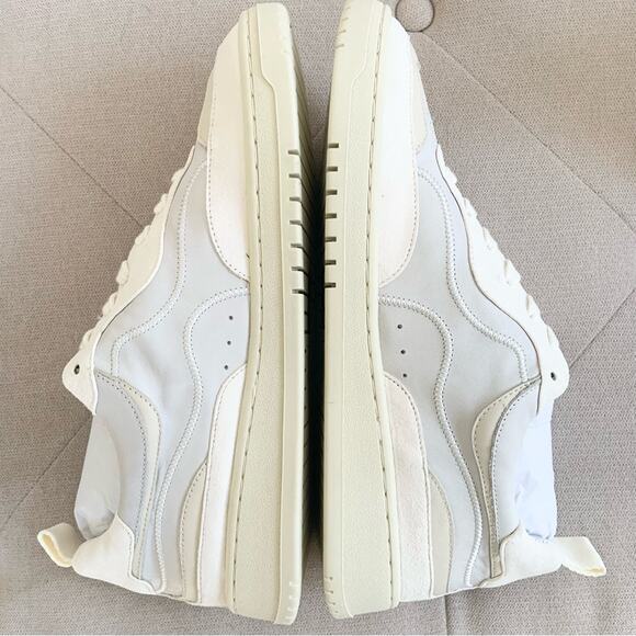 Dolce Vita Adella Sneakers Off White Premium Leather Shoes Size 8 NEW IN BOX - Picture 9 of 12